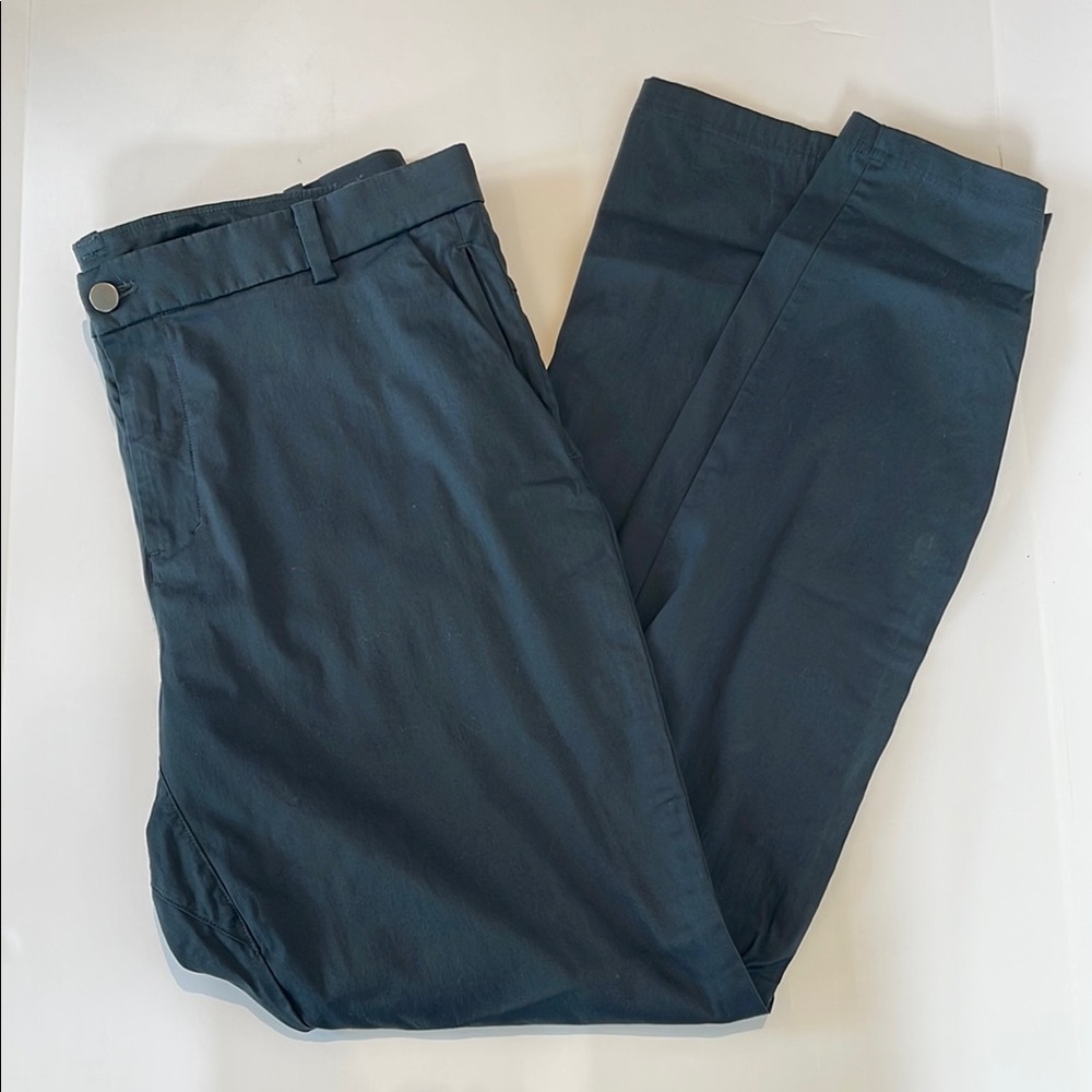 Lululemon Athletica Blue Stretch Chinos Size 36 Tall
